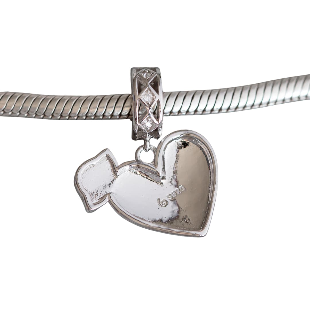 Charm Corazón Enfermera Colgante