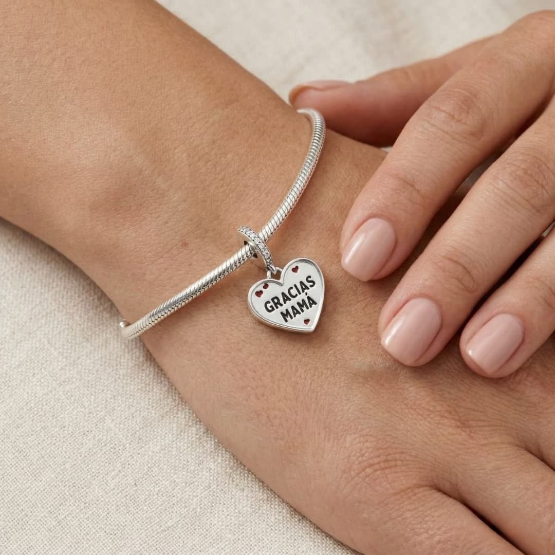 Charm Corazón Gracias Mamá