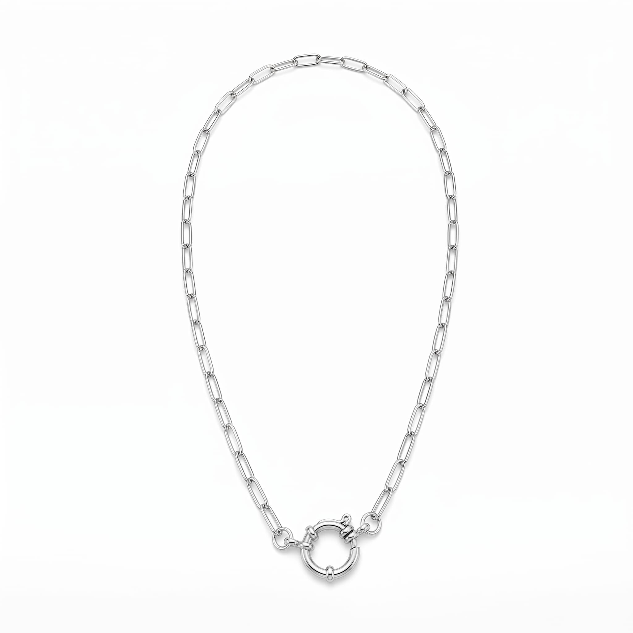 Collar Rolo Plateado (Regalo)