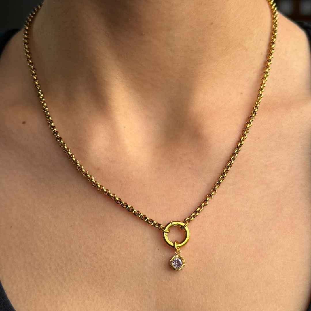 Charm Piedra de Nacimiento Febrero