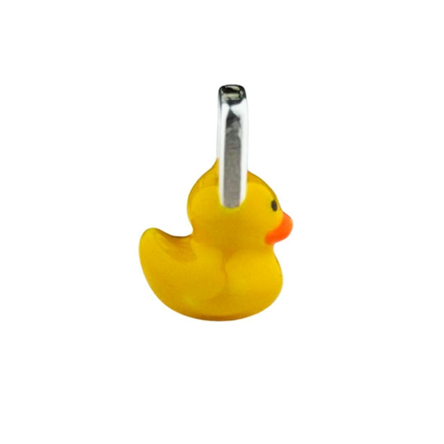Par de Pendientes Pato de Hule con Guiño