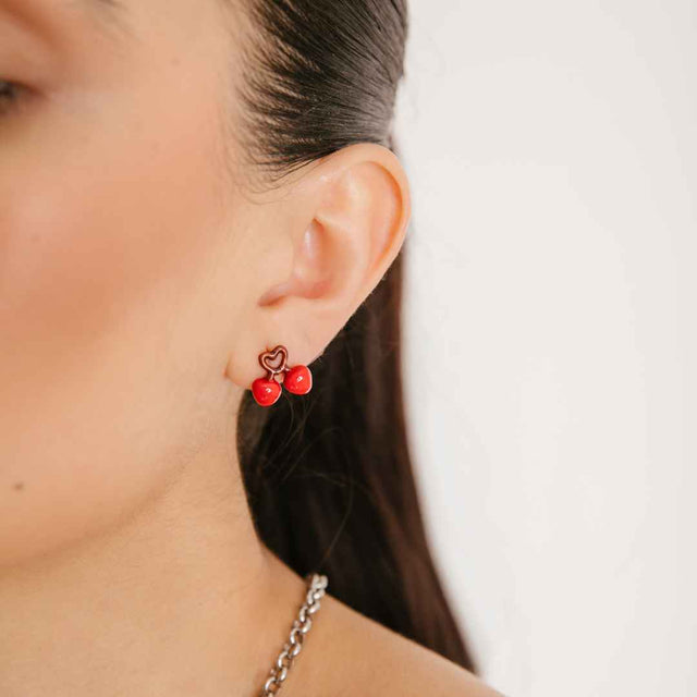 Par de Aros Cherry