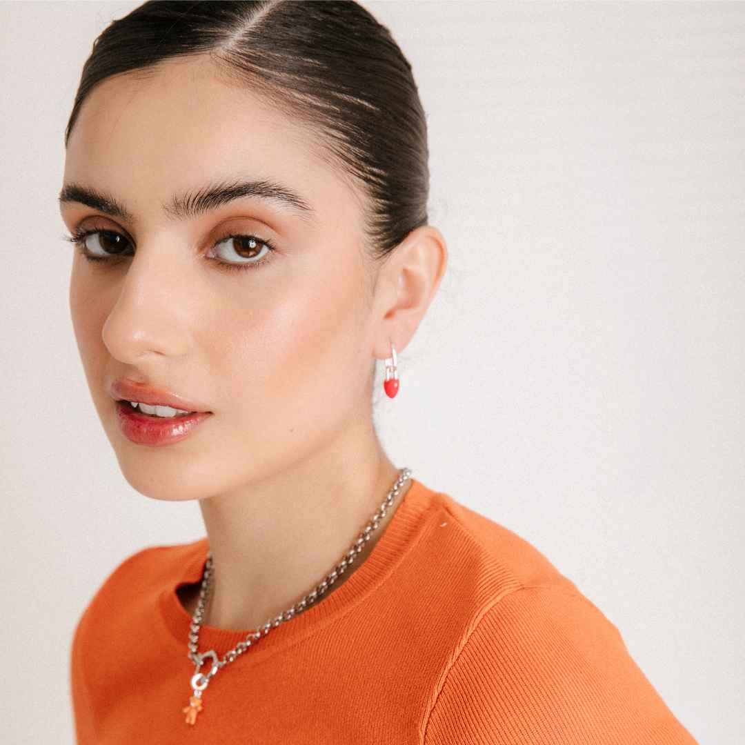Collar Rolo Plateado