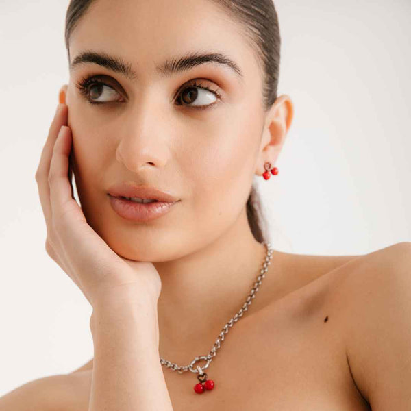 Par de Aros Cherry