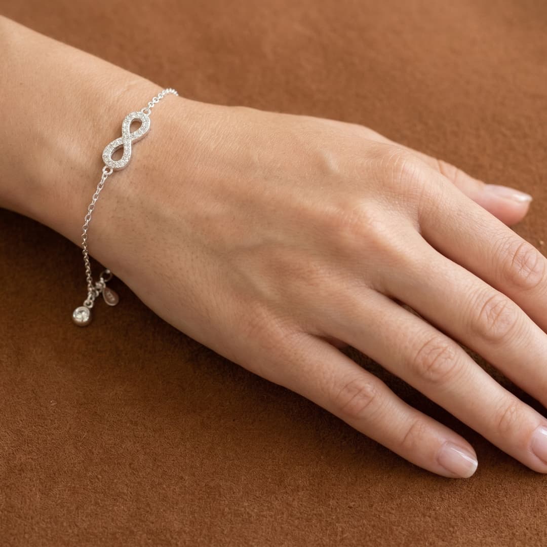 Pulsera Infinito Plata 925