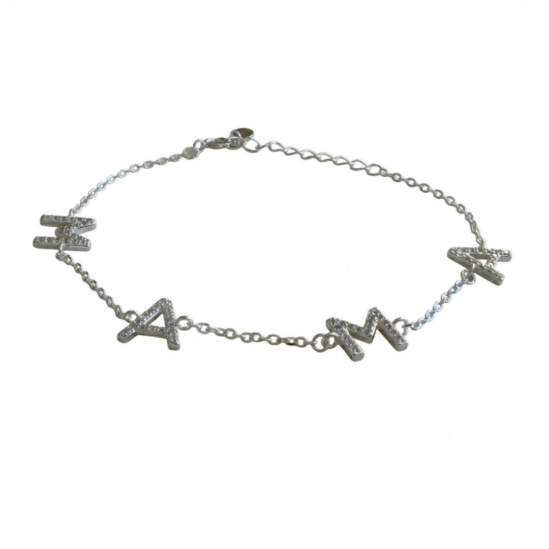 Pulsera de Plata Mamá