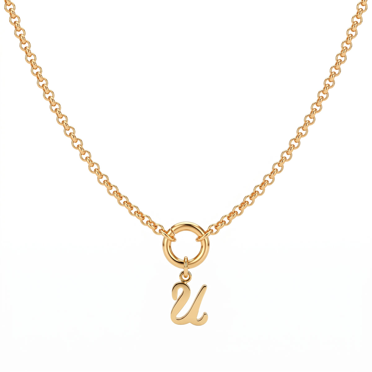 Charm Letra Inicial U