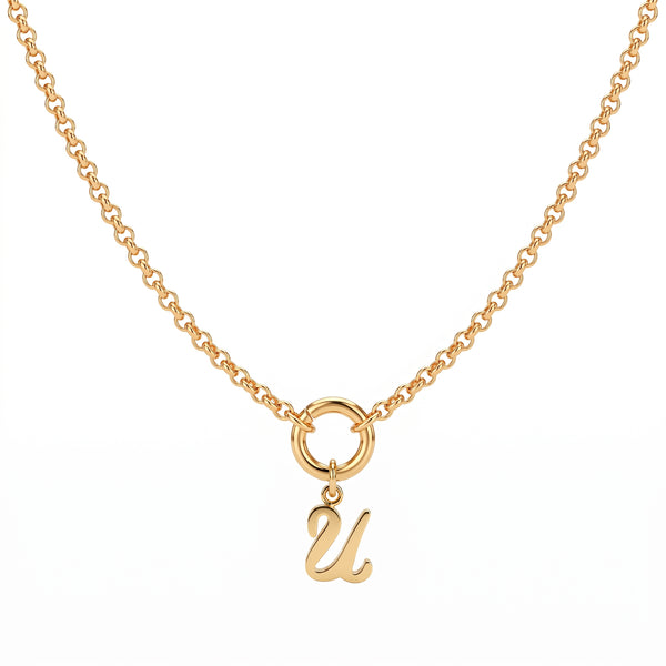 Charm Letra Inicial U