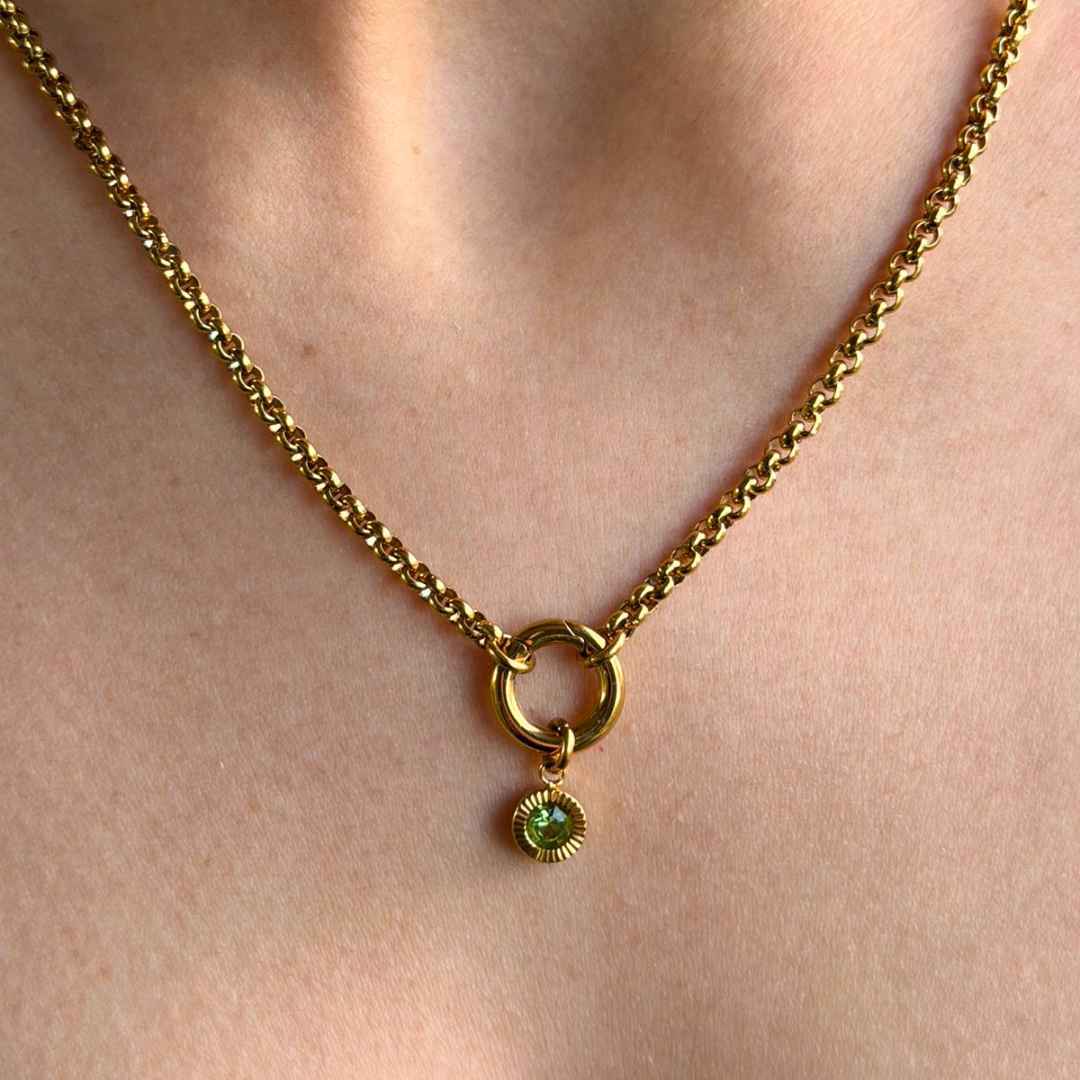 Charm Piedra de Nacimiento Agosto