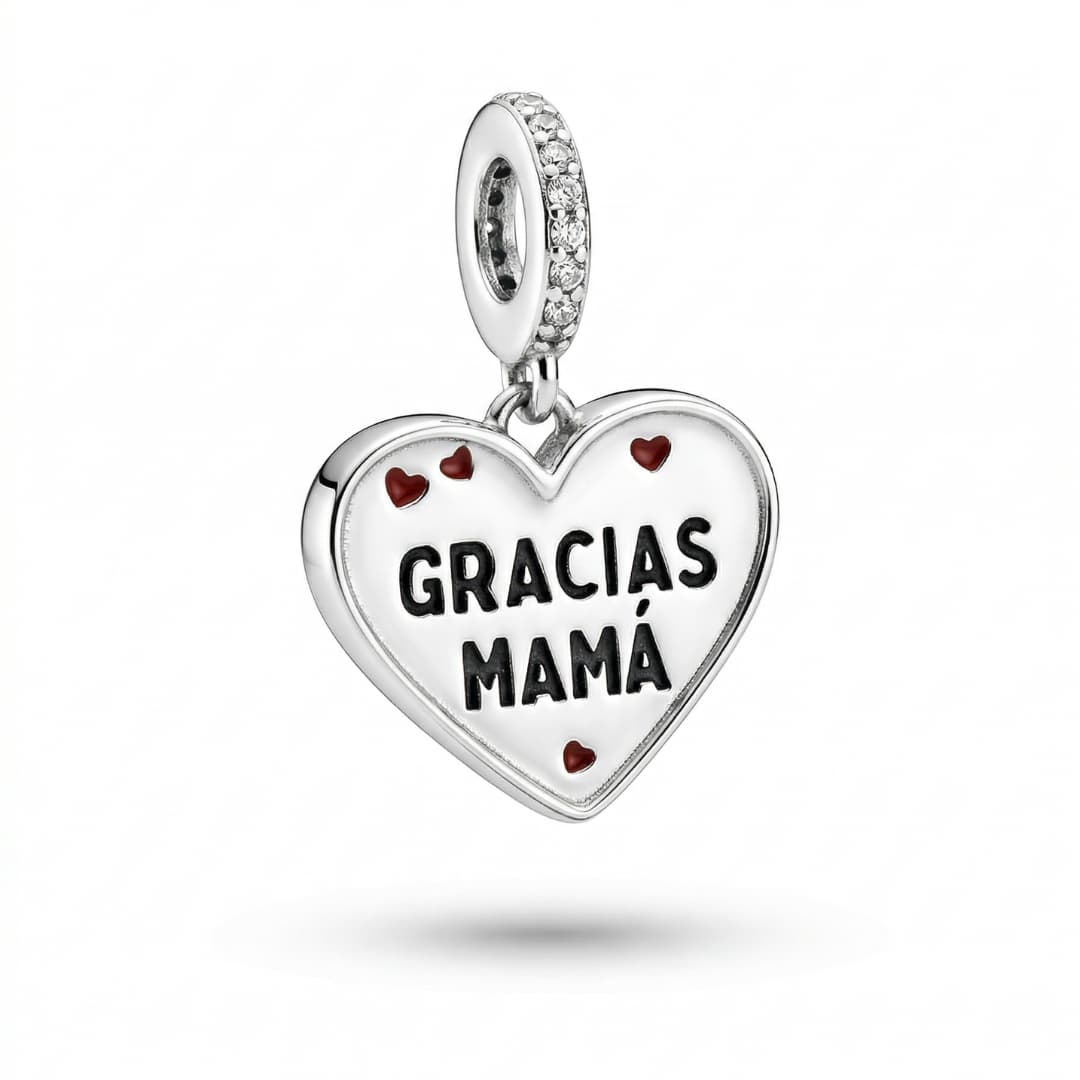 Charm Corazón Gracias Mamá