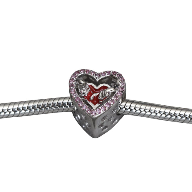 Charm Corazón Pinky Promise Rojo
