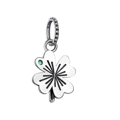 Charm Trébol Plateado