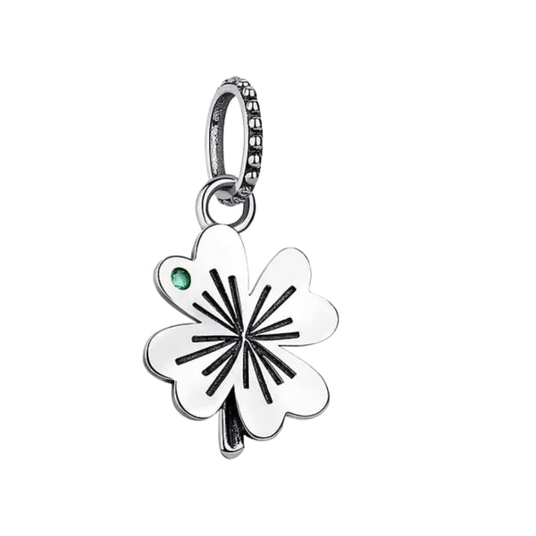 Charm Trébol Plateado