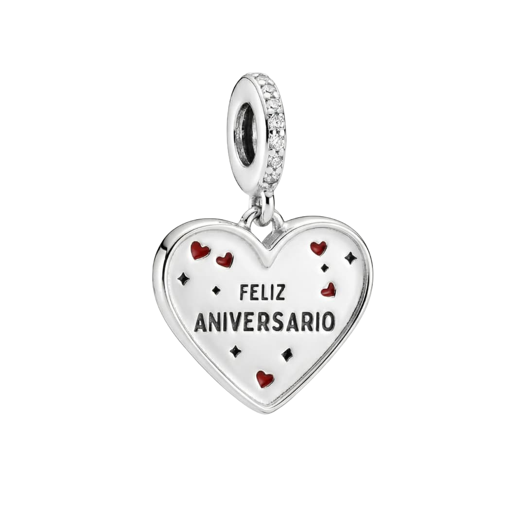 Charm Corazón Feliz Aniversario