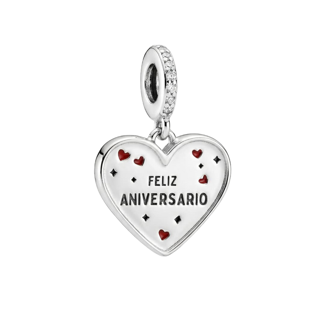 Charm Corazón Feliz Aniversario