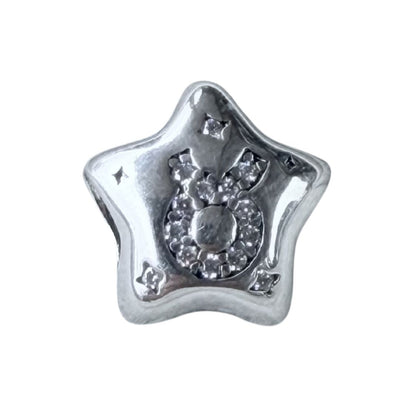 Charm Signo Tauro Enchapado en Plata