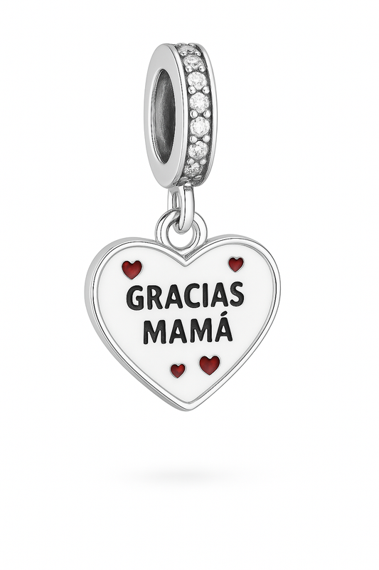Charm Corazón Gracias Mamá