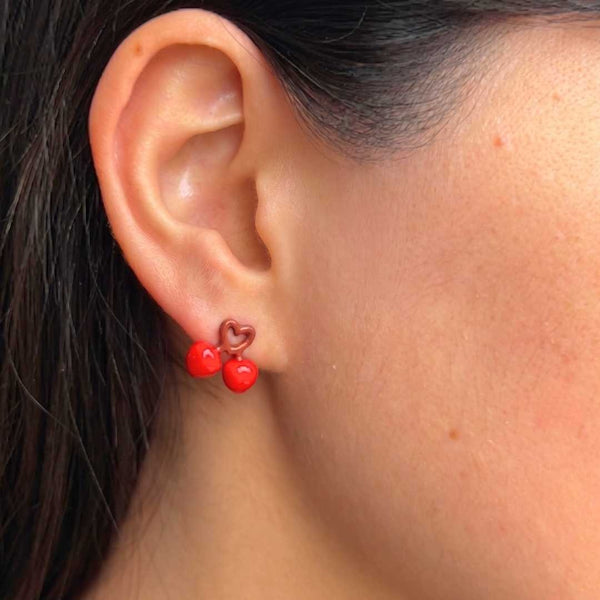 Par de Aros Cherry