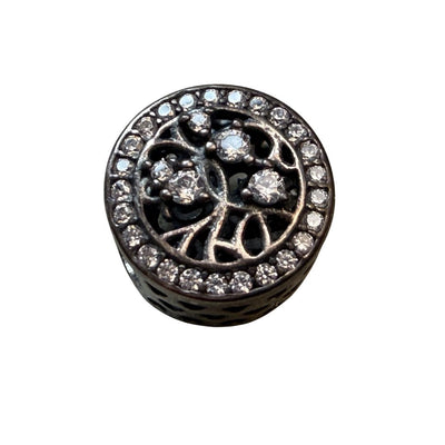 Charm circular enredadera con brillos