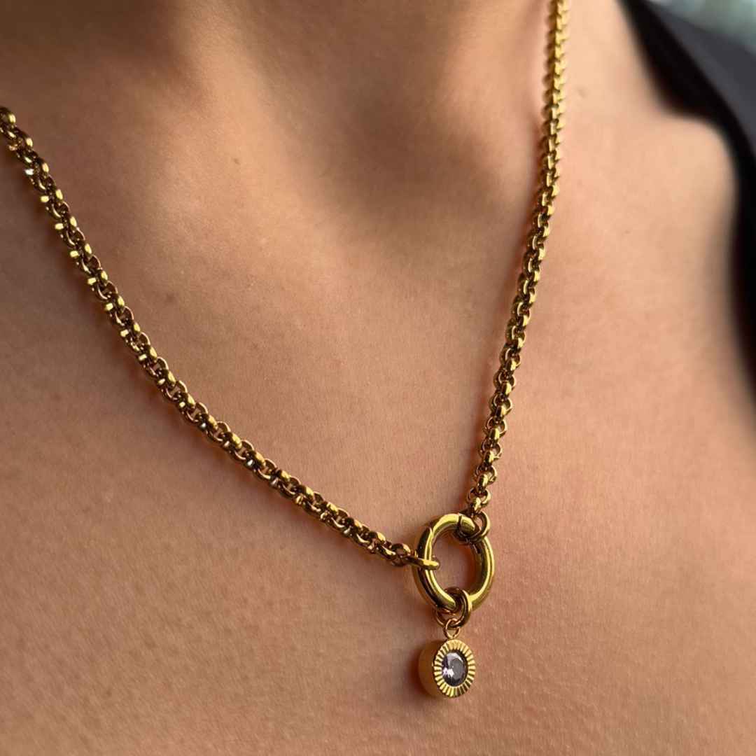Charm Piedra de Nacimiento Febrero