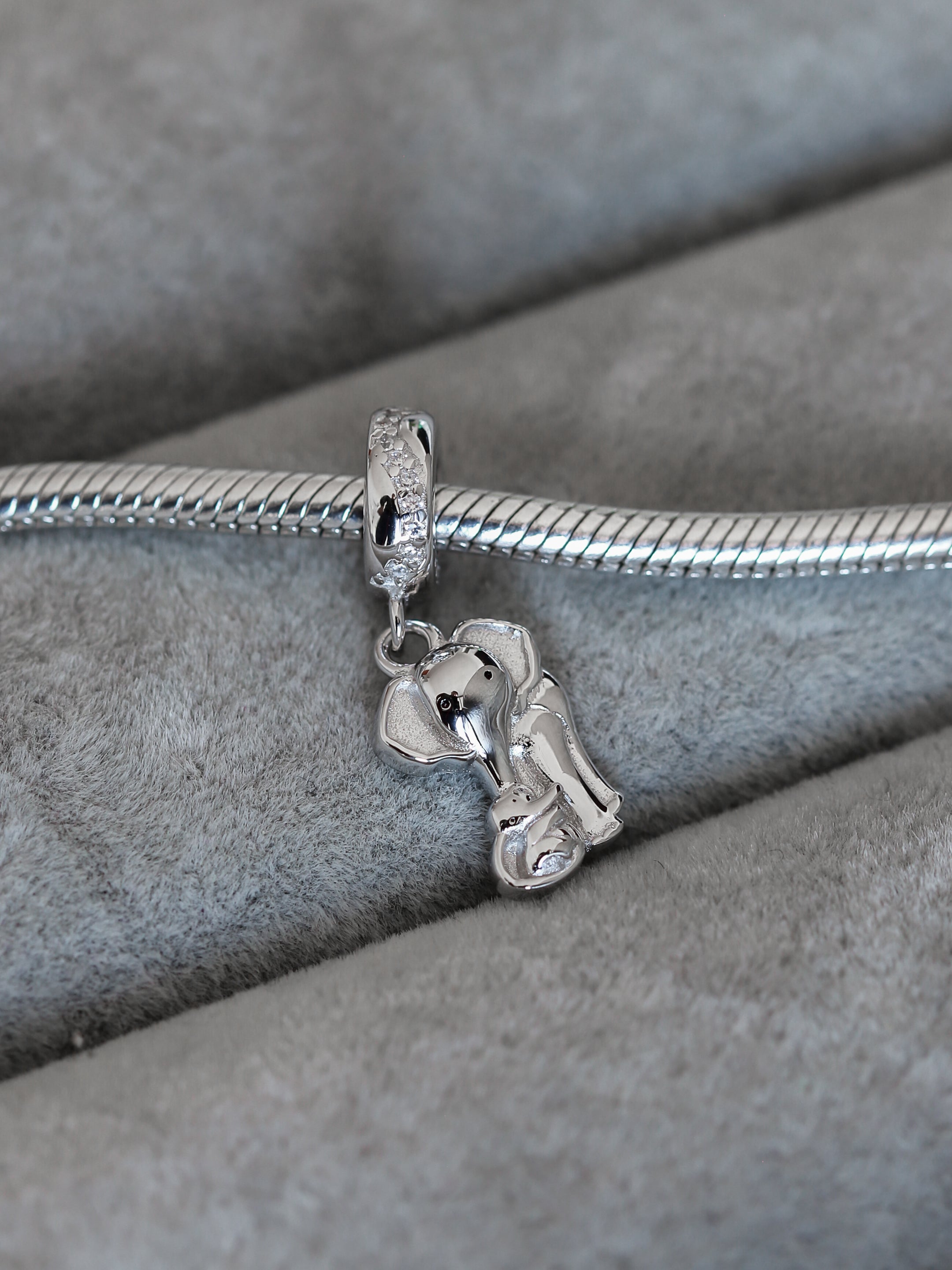 Charm Elefante y su Bebé