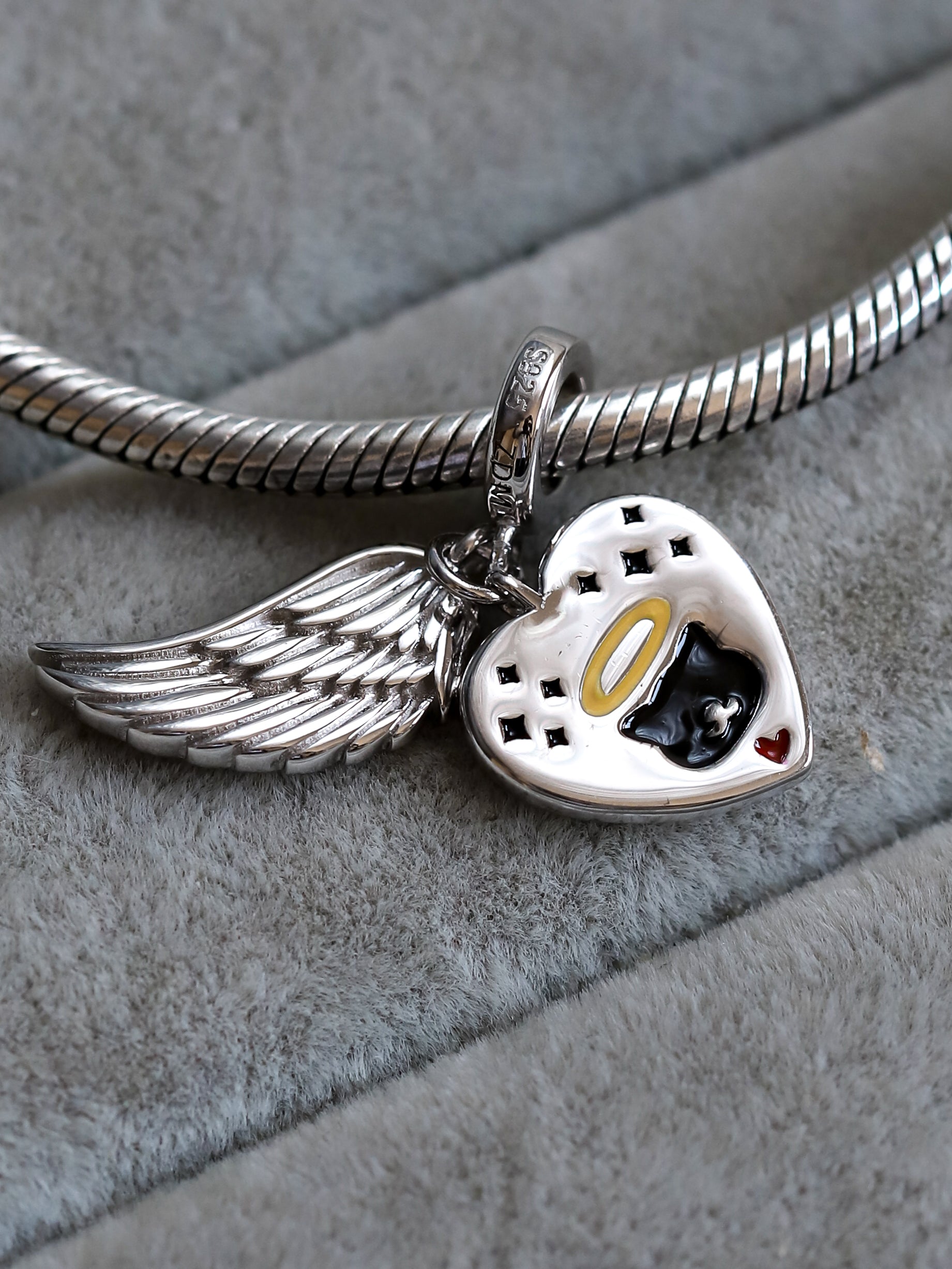 Charm Gatito Siempre en mi Corazón