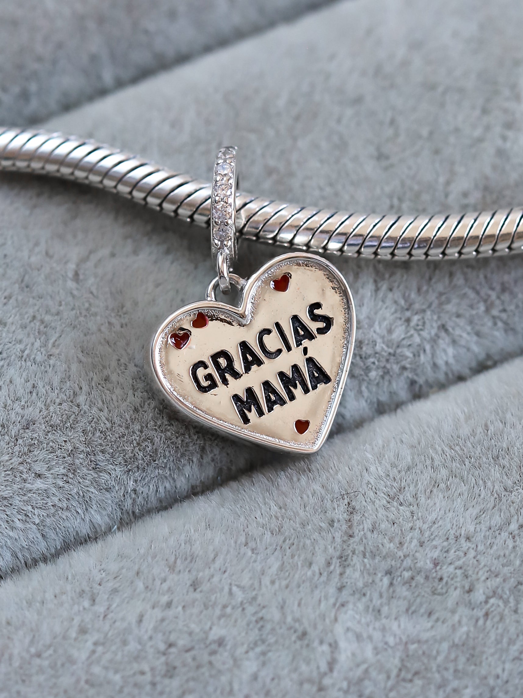 Charm Corazón Gracias Mamá