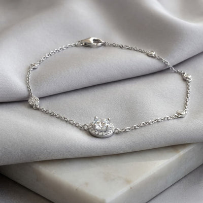 Pulsera de Plata 925 Punto de Luz
