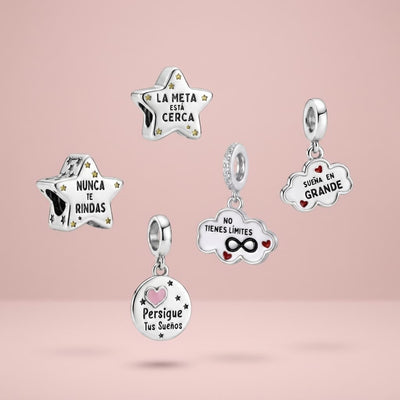 Colección Decretos - Charms de Frases Motivacionales