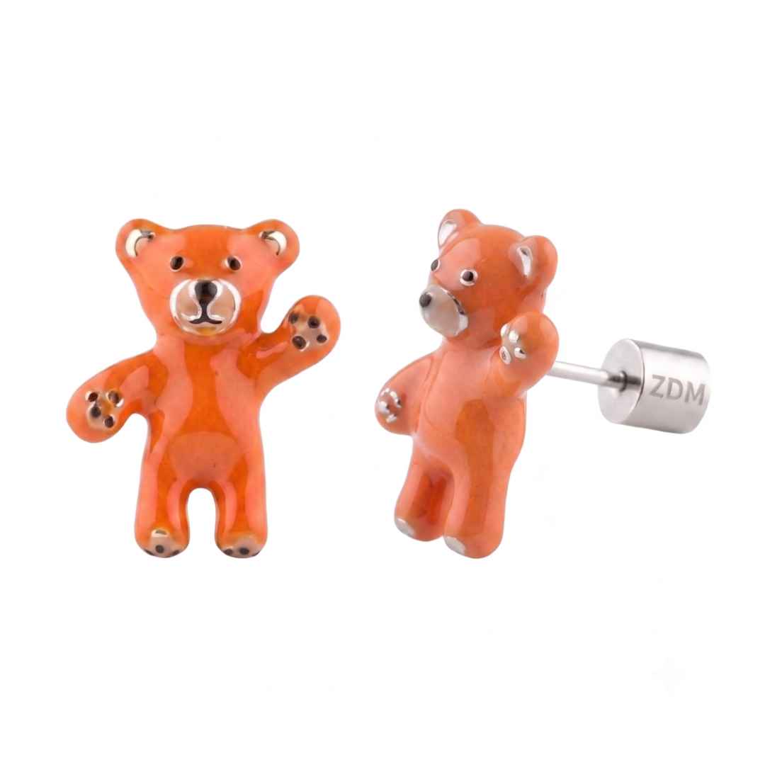 Par de Aros Oso Teddy