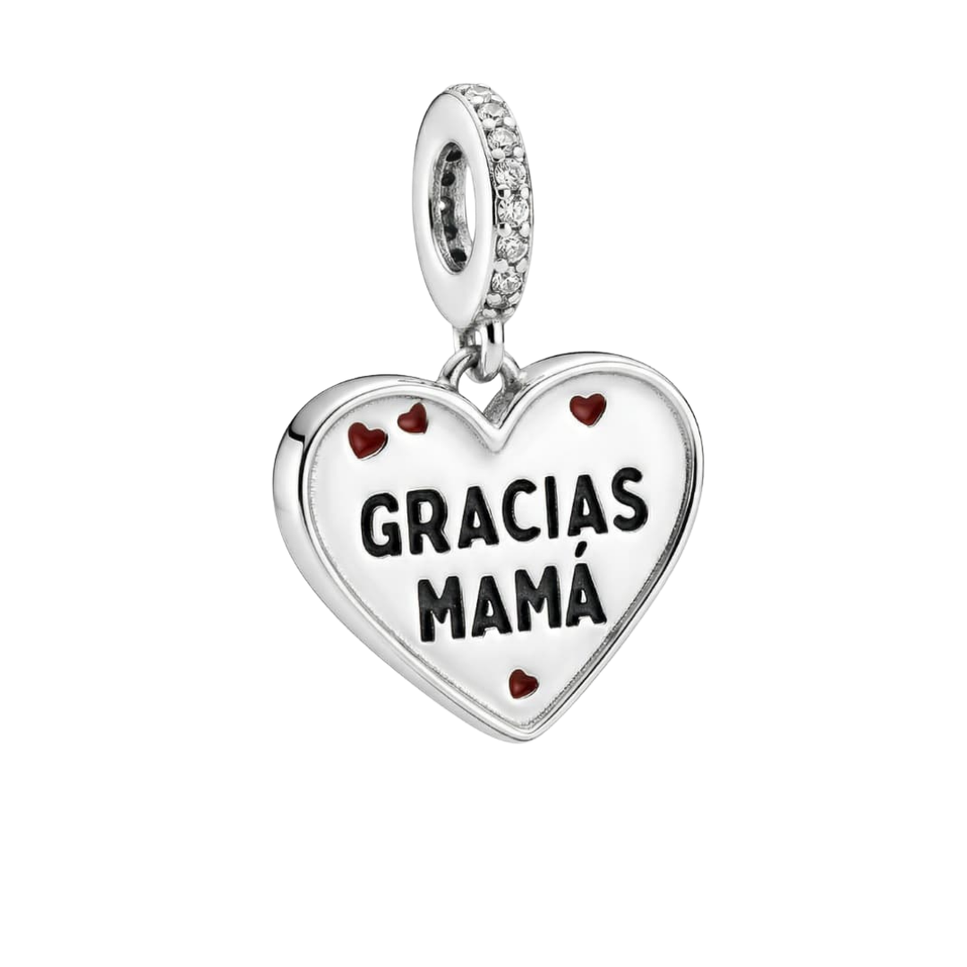 Charm Corazón Gracias Mamá