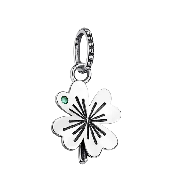 Charm Trébol Plateado