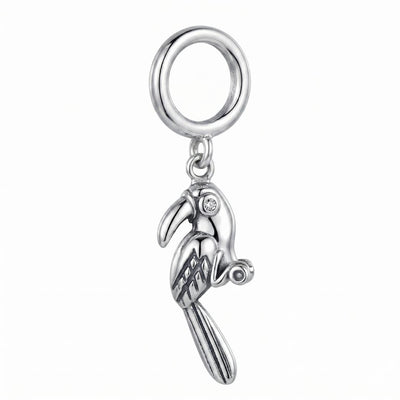 Charm Tucán Plateado