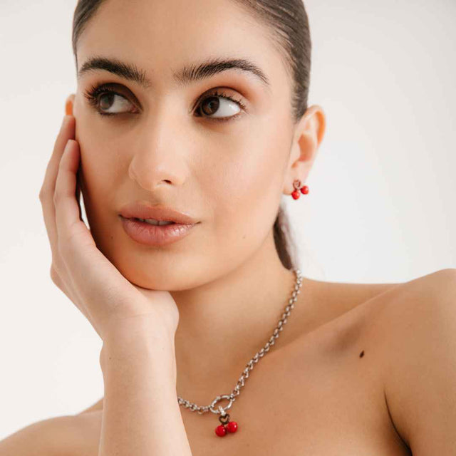 Par de Aros Cherry