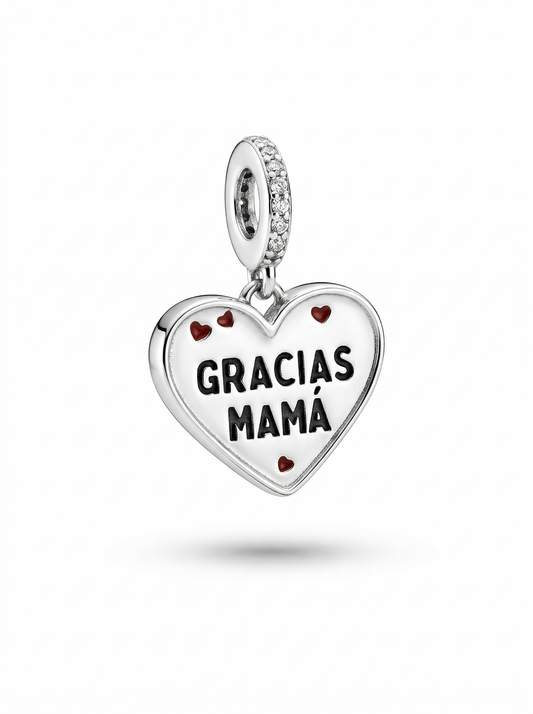 Charm Corazón Gracias Mamá