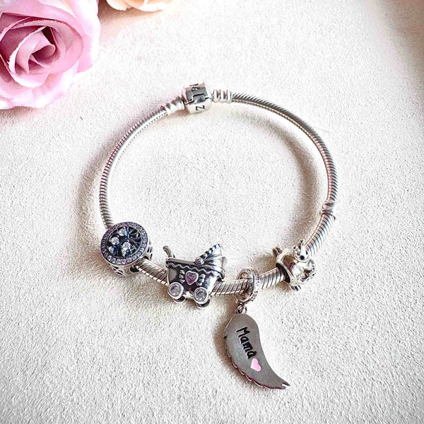 Charm Mamá con Canguro Pequeño