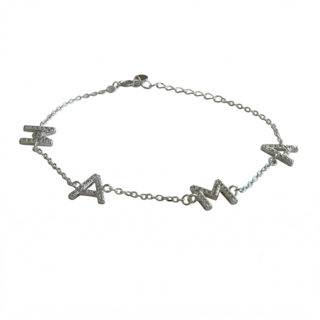 Pulsera de Plata Mamá