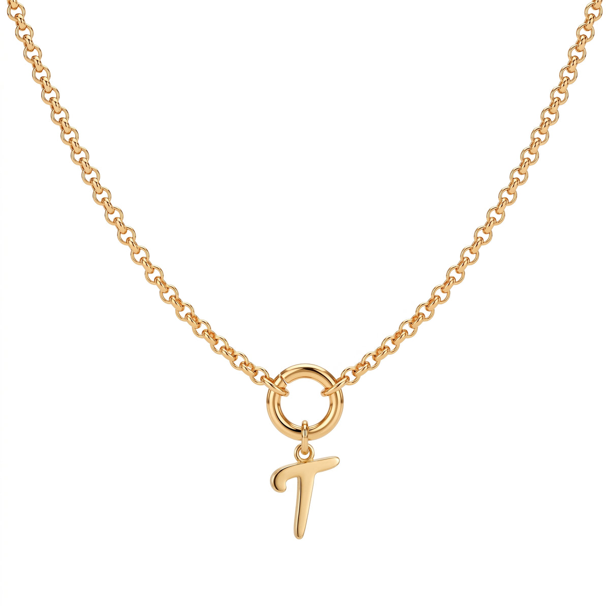 Charm Letra Inicial T