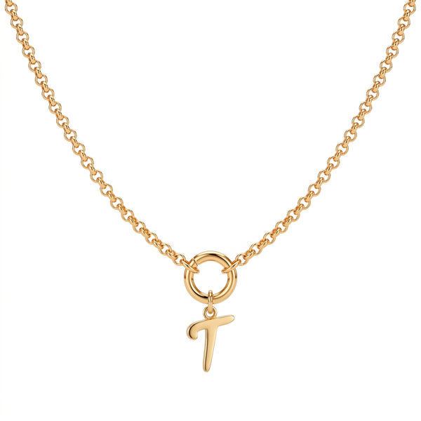 Charm Letra Inicial T