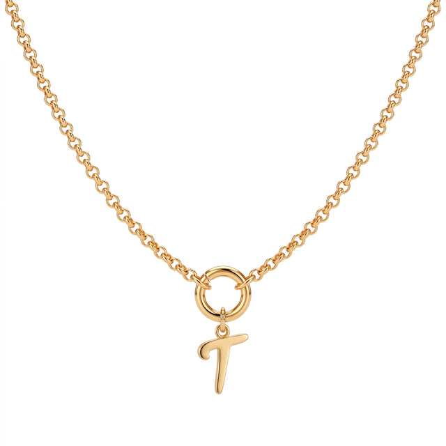 Charm Letra Inicial T